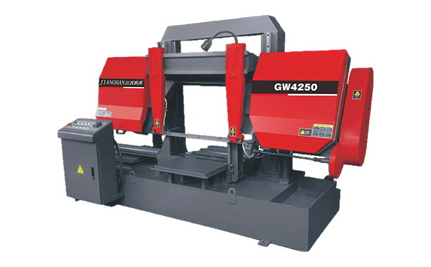 云安GW4250双柱龙门卧式带锯床